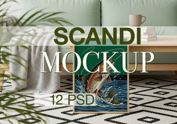 Download Scandi InteriorPoster Mockup Set Minimal - Premium Resources
